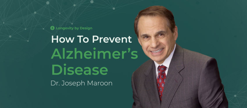 Neurosurgery, Preventing Alzheimer’s Disease, and Optimizing VO2max with Dr. Joseph Maroon