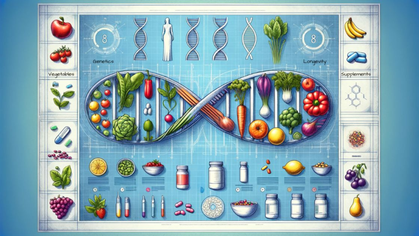 Bryan Johnson’s Blueprint Protocol with Genetic Links